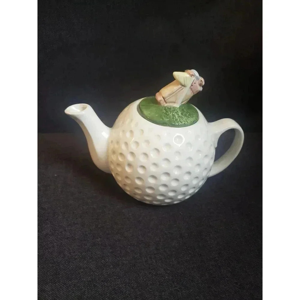 OCI Omnibus Golf Ball‎ Shaped Teapot